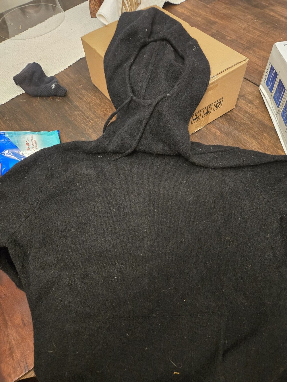 Wool Hoody sweater